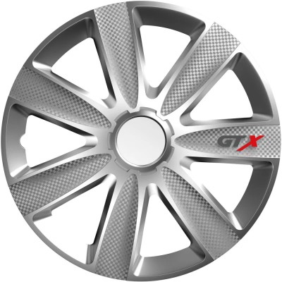 Set capace roti auto Cridem GTX Carbon 4buc - Argintiu - 16&amp;#039;&amp;#039; Garage AutoRide foto