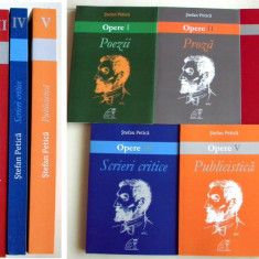 Stefan Petica - OPERE COMPLETE 5 volume, poezii proza teatru publicistica