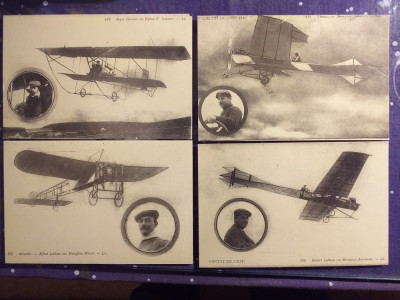 Carti postale- Istoria aviatiei foto