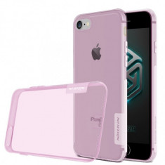 Husa iPhone 6 Plus 6S Plus Originala Nillkin Nature TPU Roz Transparent - Blister foto