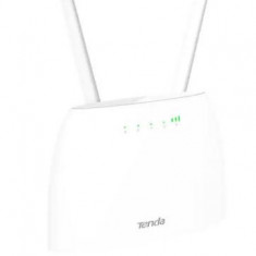Router Wireless Tenda 4G06, 300 Mbps, 4G VoLTE, 2 Antene externe (Alb)