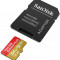 Card de memorie SanDisk, 64GB, UHS-I, Class 10, 80MB/s + Adaptor