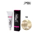 J.Maki Professional - Vopsea de par permanenta 10 - Blond extra deschis, 60 ml