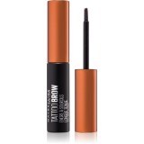 MAYBELLINE NEW YORK Tattoo Brow vopsea gel semipermanentă pentru spr&acirc;ncene culoare Medium Brown 4.6 g