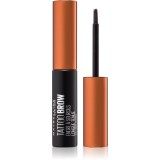 Maybelline Tattoo Brow vopsea gel semipermanentă pentru spr&acirc;ncene culoare Medium Brown 4,6 g