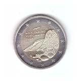 Moneda 2 euro Germania 2024 D Mecklenburg-Vorpommern, stare foarte buna, din fis