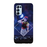 Husa compatibila cu Oppo A72, Viceversa, model Minimalist Hisoka Hunter x Hunter, Silicon, TPU, Transparent, Carcasa