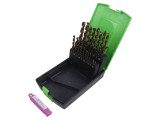 Set burghie HSS-O pentru metal și oțel RECA &icirc;n casetă plastic