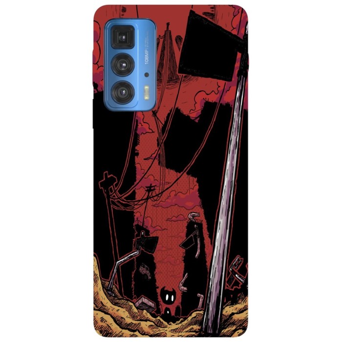 Husa compatibila cu Motorola Edge 20 Lite model Wrong way, Silicon, TPU, Viceversa