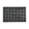Covoras Intrare Model Domino, Marime 40 x 60 cm, Negru, Antiderapant, Antialergic, Cauciuc