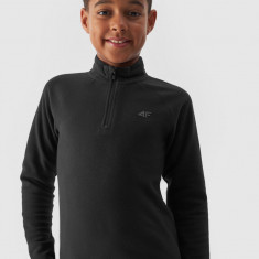 Lenjerie termoactivă din fleece (bluză) pentru băieți - neagră