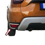 Ornamente cromate din inox calitate premium pentru lampa ceata si marsarier Dacia Duster 2018-2023, AM