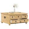 Cutie de depozitare &bdquo;Corona&rdquo;, 90x78x45 cm, lemn masiv de pin