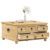 Cutie de depozitare &bdquo;Corona&rdquo;, 90x78x45 cm, lemn masiv de pin