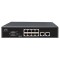Switch 8 porturi PoE, 2 porturi uplink RJ45 - UNV NSW2010-10T-POE-IN SafetyGuard Surveillance