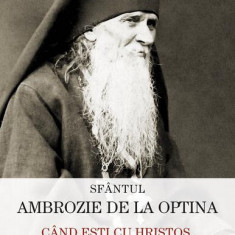 Când ești cu Hristos, nimeni nu te poate birui - Paperback brosat - Sfântul Ambrozie De La Optina - Sophia