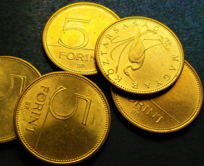 Moneda 5 FORINTI / FORINT - UNGARIA, anul 1994 * cod 5145 = A.UNC foto