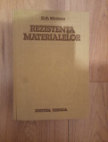 Rezistenta materialelor - D. R. Mocanu, 1980, Alta editura