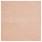 Cumpara ieftin Covor HUARTE, fir scurt, moale si lavabil, roz pudra, 200x200cm