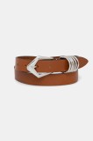 IRO curea de piele culoarea maro, WP127SUGAR