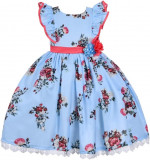 Pentru cosplay rochie florală pentru fete și adulți tineri la modă talie flori p, Oem