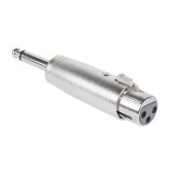 Adaptor Jack 6.3 tata mono la XLR mama, Oem