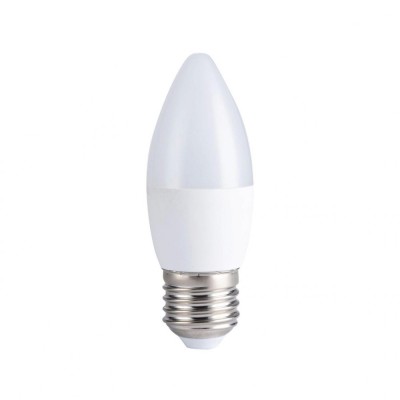 Bec LED Lumanare 5W E27 lumina rece LR 6400K foto