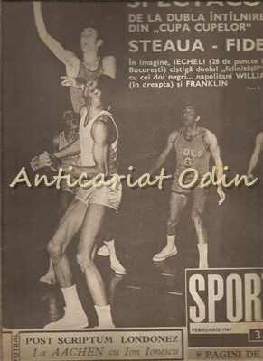 Sport Ilustrat. Februarie 1969 - Nr.: 3 (242) foto