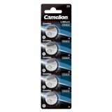 Baterie litiu CR2025 3V Camelion 150 mAh, blister 5 bucati