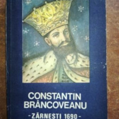 Constantin Brancoveanu Zarnesti 1690- Constantin Rezachevici