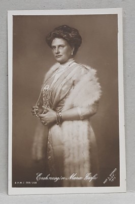 ARHIDUCESA MARIA JOSEFA , CARTE POSTALA ILUSTRATA , MONOCROMA, NECIRCULATA , PERIOADA PRIMULUI RAZBOI MONDIAL foto