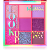 Eveline Cosmetics Look Up Neon Pink paletă cu farduri de ochi 10,8 g