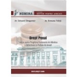 Drept penal. Sinteze pentru pregatirea examenului de admitere si definitivare in profesia de avocat