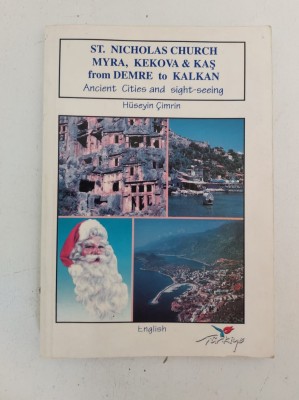 Turcia - ghid turistic, engleza, St. Nicholas Church, Myra, Kekova &amp;amp; Kas foto