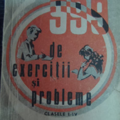 999 De Exercitii Si Probleme Clasele I-iv - Necunoscut ,548598