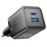 INCARCATOR retea Vention 30W, 1 x USB Type-C, 1 x USB, 5V/3A, PD 3.0, QC 3.0, QC 4.0, negru, &quot;FEQB0-EU&quot; (timbru verde 0.18 lei) - 6922794782204