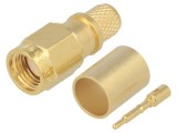 Conector SMA tată drept 50&Omega;, 18GHz - TELEG&Auml;RTNER