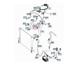 Furtun radiator Mercedes C-Class 202014, C-Class Coupe 20, Cls-Class 20, E Cabrio 20, E Class 202016, E Coupe 20, cauciuc, RapidAuto 5070PW-1