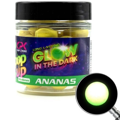 Pelete Flotante CPK Feeder Glow in the Dark, Ananas, 14/16mm foto