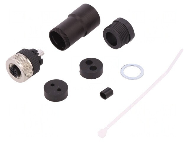 Mufă M12 5-Pin Mamă CANopen pe Cablu IP67