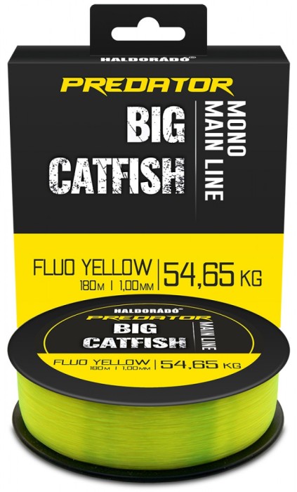 Haldorado - Fir Predator Catfish Line Mono Fluo Yellow - 1.00mm / 180m