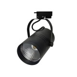 Proiector LED interior 25W COB corp negru