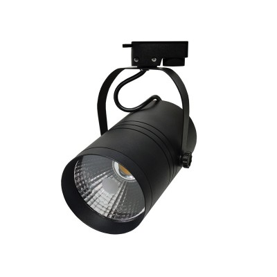 Proiector LED interior 25W COB corp negru foto