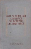 NOTE SI CERCETARI STIINTIFICE DIN DOMENIUL CULTURII FIZICE-C. ULMEANU-265816