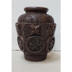 Vas decorativ din lemn, miniatura, 1919