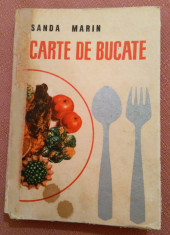 Carte De Bucate. Editura Tehnica, 1968 - Sanda Marin foto