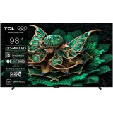 Televizor TCL MiniLed 98C7K, 248 cm, Smart Google TV, 4K Ultra HD, 100Hz, Clasa E (Model 2025)