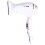 Uscator de par Vivax HD-1601FT, Putere 1600W, 2 viteze, Pliabil, Alb