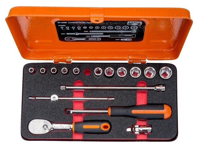 Set Chei Tubulare Hexagonale 1/4