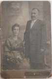 Foto veche carton Kabinett atelier Eugen LIPPERT / Bistrița Transilvania 17x11